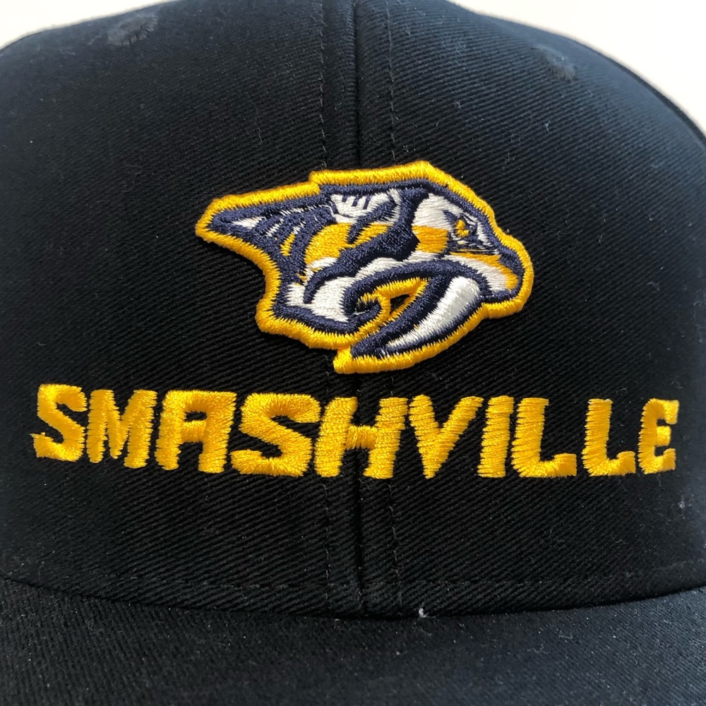 Nashville Predators Adidas Smashville snap back baseball style hat